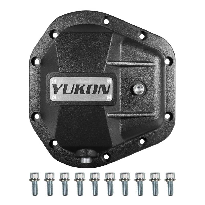 Yukon YHCC-D60 Hardcore Differential Abdeckung für Dana 50, Dana 60 und Dana 70, Schwarz von Yukon Gear & Axle