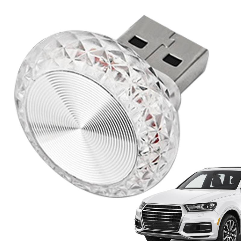 Yulokdwi USB-LED-Auto-Innendekorationsleuchten | Bunte -USB-LED-Umgebungslichter für den Innenraum des Autos - Ambientebeleuchtung LED-Leuchten für den Autoinnenraum von Yulokdwi