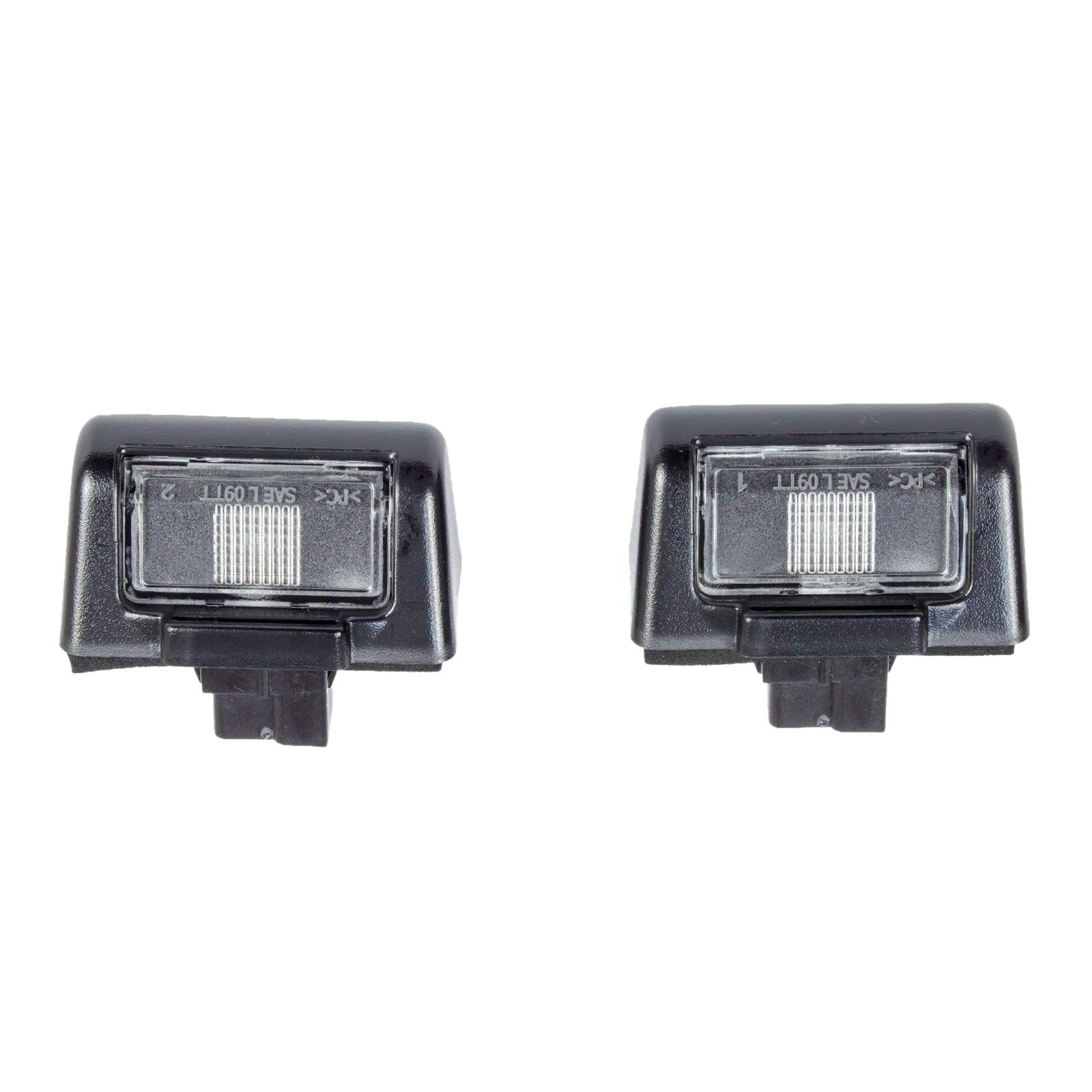 YUMIN 2 x Nummernschildbeleuchtung für Auto, Rücklicht, für Transit MK5 MK6 MK7 86VB-13550-AC von Yumin