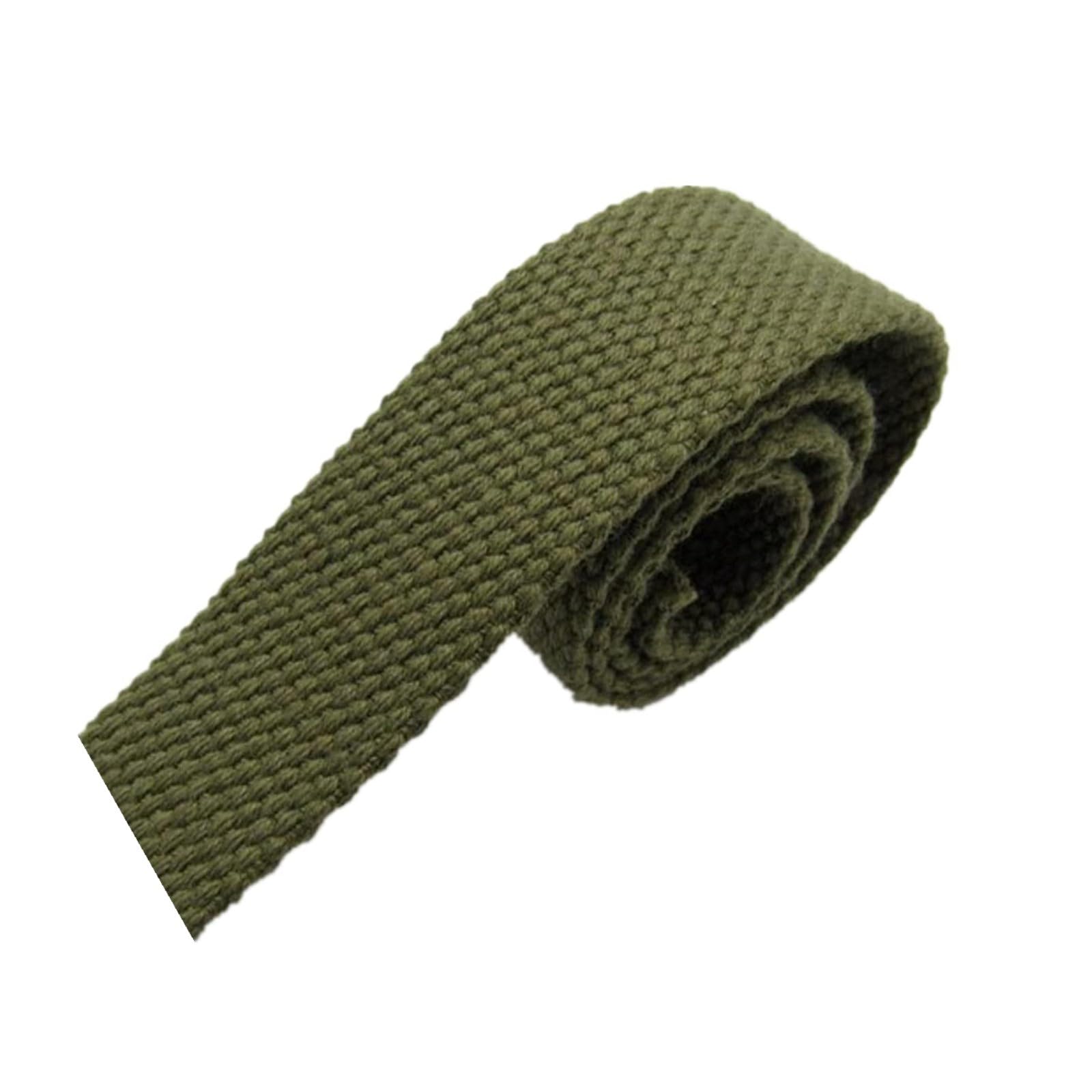 YunYunStrap Baumwoll-Gurtband 20-50 mm breit, 10 Yards, 1,3 mm dick, Polyester-Mischmaterial für Taschen und Polster von YunYunStrap