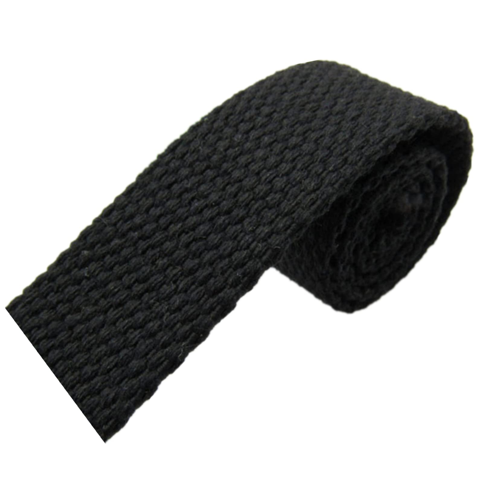 YunYunStrap Baumwoll-Gurtband 20-50 mm breit, 10 Yards, 1,3 mm dick, Polyester-Mischmaterial für Taschen und Polster von YunYunStrap