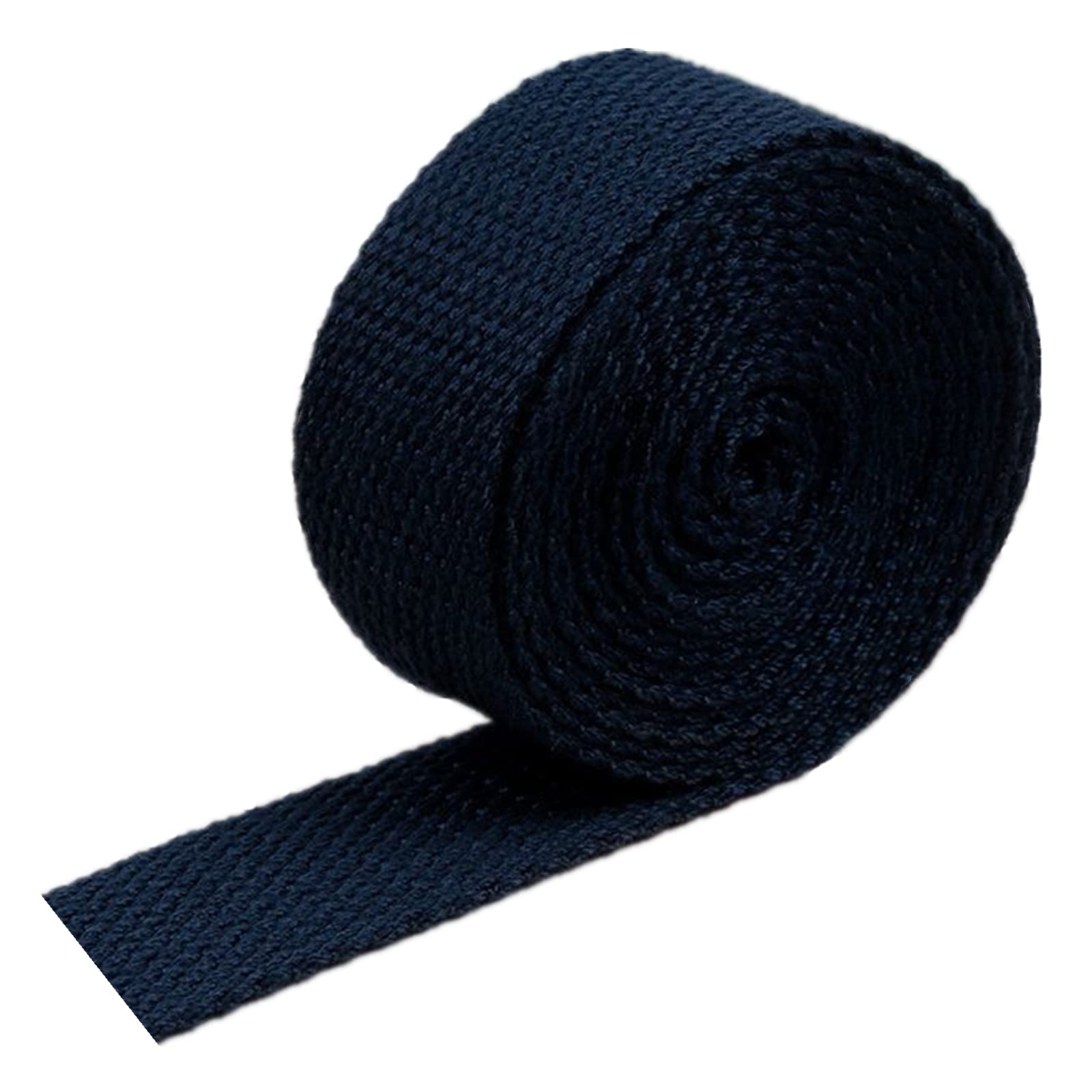 YunYunStrap Baumwoll-Gurtband - 20mm/25mm/38mm/50mm Breite x 10 Yards, Leicht 1.3mm Dicke für Gürtel, Taschen, DIY-Projekte von YunYunStrap