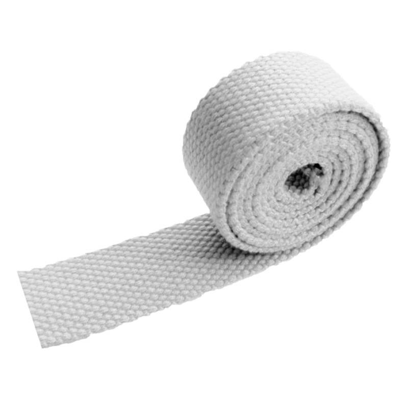 YunYunStrap Baumwoll-Gurtband - 20mm/25mm/38mm/50mm Breite x 10 Yards, Leicht 1.3mm Dicke für Gürtel, Taschen, DIY-Projekte von YunYunStrap