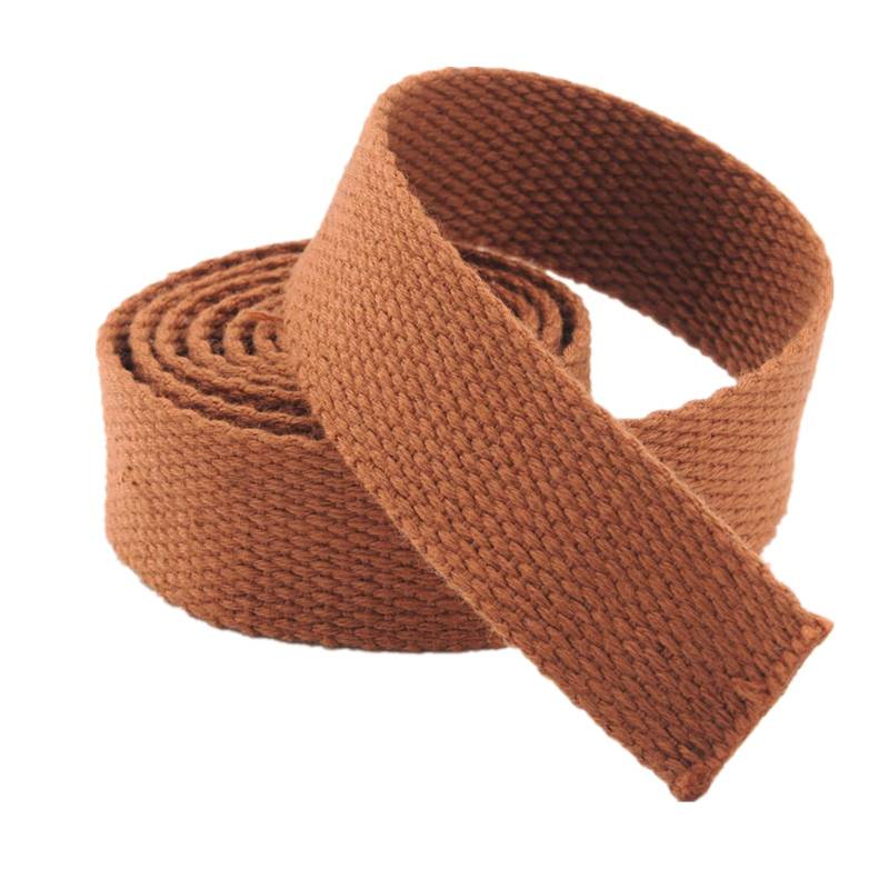 YunYunStrap Gurtband 20mm 25mm 38mm 50mm Baumwolle Gurtband für Taschen, Nähen, Griffe, Haustierhalsbänder, Heimwerkerhandwerk, 9,1 m/Lot von YunYunStrap