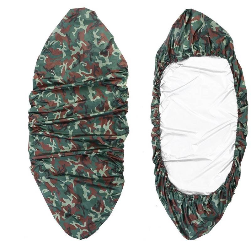 Yundxi Sonnenschutz Wasserdichte Boot Abdeckung, Staubschutz Bootsplane, Persenning - 0.6-1M Breite Kajak Kanu Boot Abdeckplane- Camouflage von Yundxi