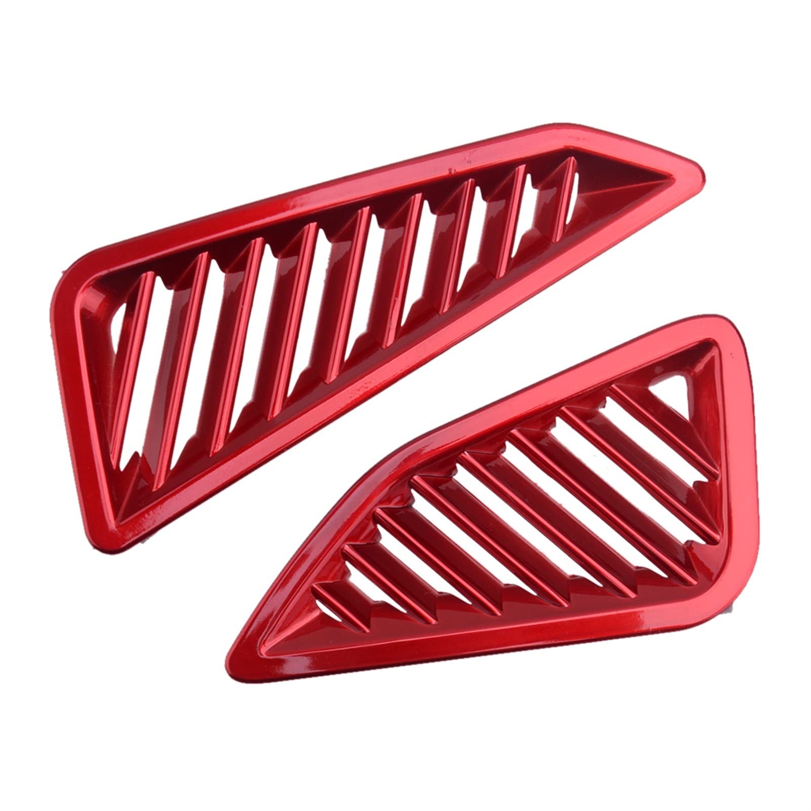 2-teiliges rotes Auto-Armaturenbrett-Entlüftungsgitter, for Toyota, for Corolla, 2019 2020 2021 Styling Interieurleisten von Yurefax