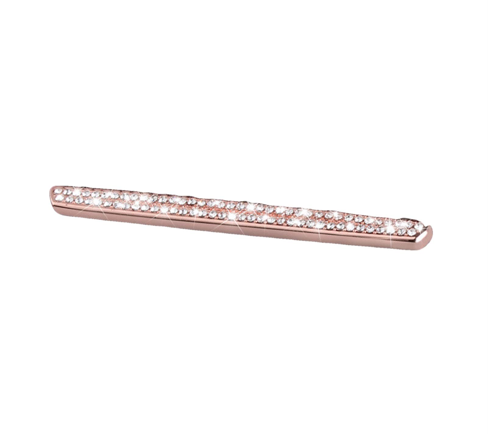 Auto-Styling-Zubehör, for Mercedes-Benz, EC GLC W212 W204 2015 2016 2017 Klasse Car Center Control Dekorationsstreifen Diamantaufkleber Interieurleisten(Rose Gold) von Yurefax