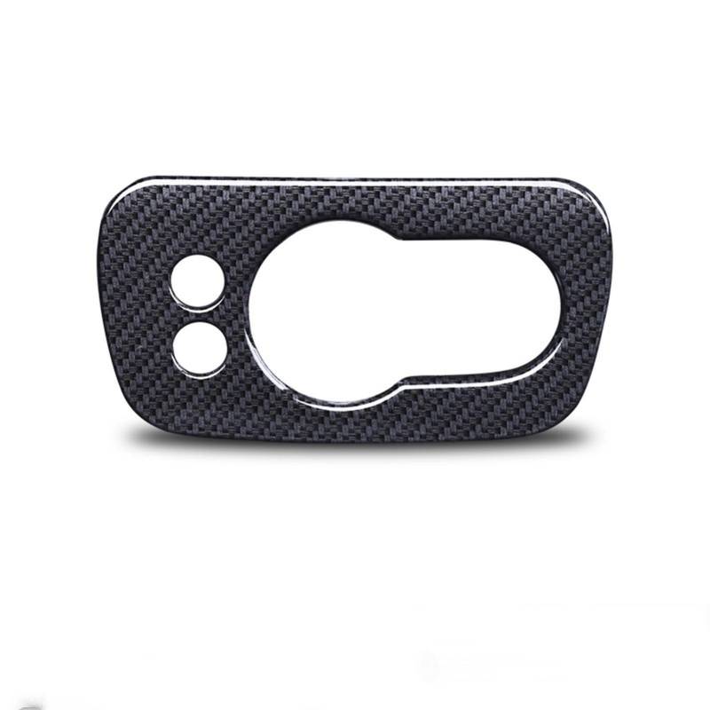 Autoscheinwerfer-Einstellschalter, Dekorationsaufkleber, Innenverkleidung, for Mini, Cooper Clubman F54, Zubehör for Auto-Styling-Modifikationen Interieurleisten(Carbon Fiber Pattern) von Yurefax