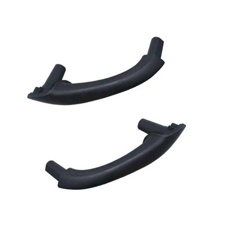 Innentürgriffe Auto Vorne Links/Rechts Innen Tür Pull Träger Abdeckungen Griffe Trim, for Mercedes-Benz, for W203 C-Klasse 2038101551(Black Set) von Yurefax