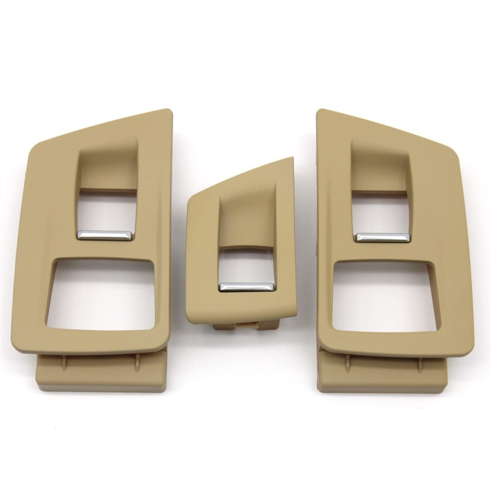 Innentürgriffe LHD RHD Innenverkleidung for Fensterheber-Einstellschalter der Beifahrertür, for, for 5er F10 F11 F18 520i 523i 525i 528i 535i(RHD Beige) von Yurefax