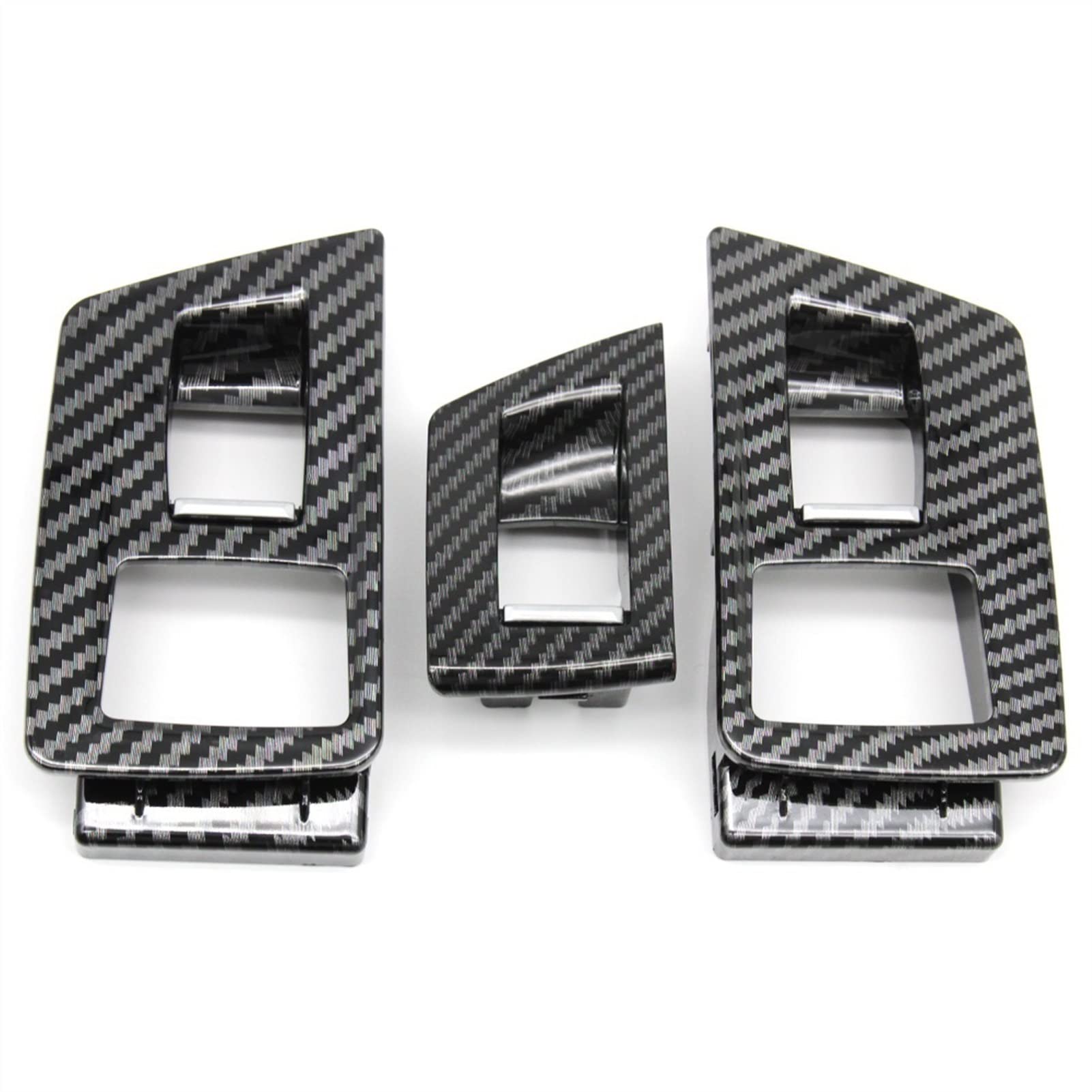 Innentürgriffe LHD RHD Innenverkleidung for Fensterheber-Einstellschalter der Beifahrertür, for, for 5er F10 F11 F18 520i 523i 525i 528i 535i(RHD Carbon Fiber) von Yurefax