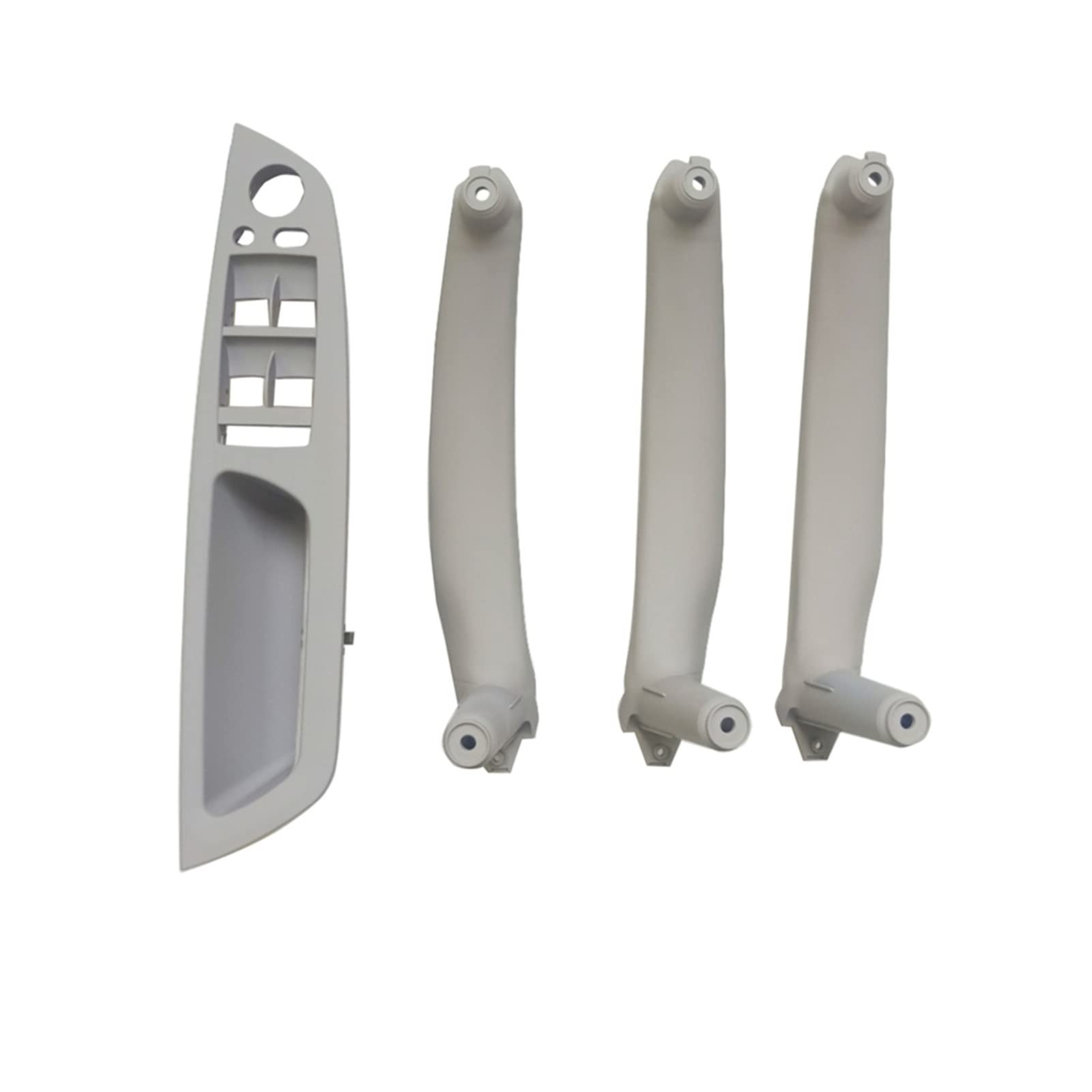 Innentürgriffe LHD RHD Verbesserter Innentür-Armlehnenverkleidungs-Zuggriffsatz Ersatz, for, for X5 X6 E70 E71 E72 2007-2013(Gray LHD 4PCS Set) von Yurefax