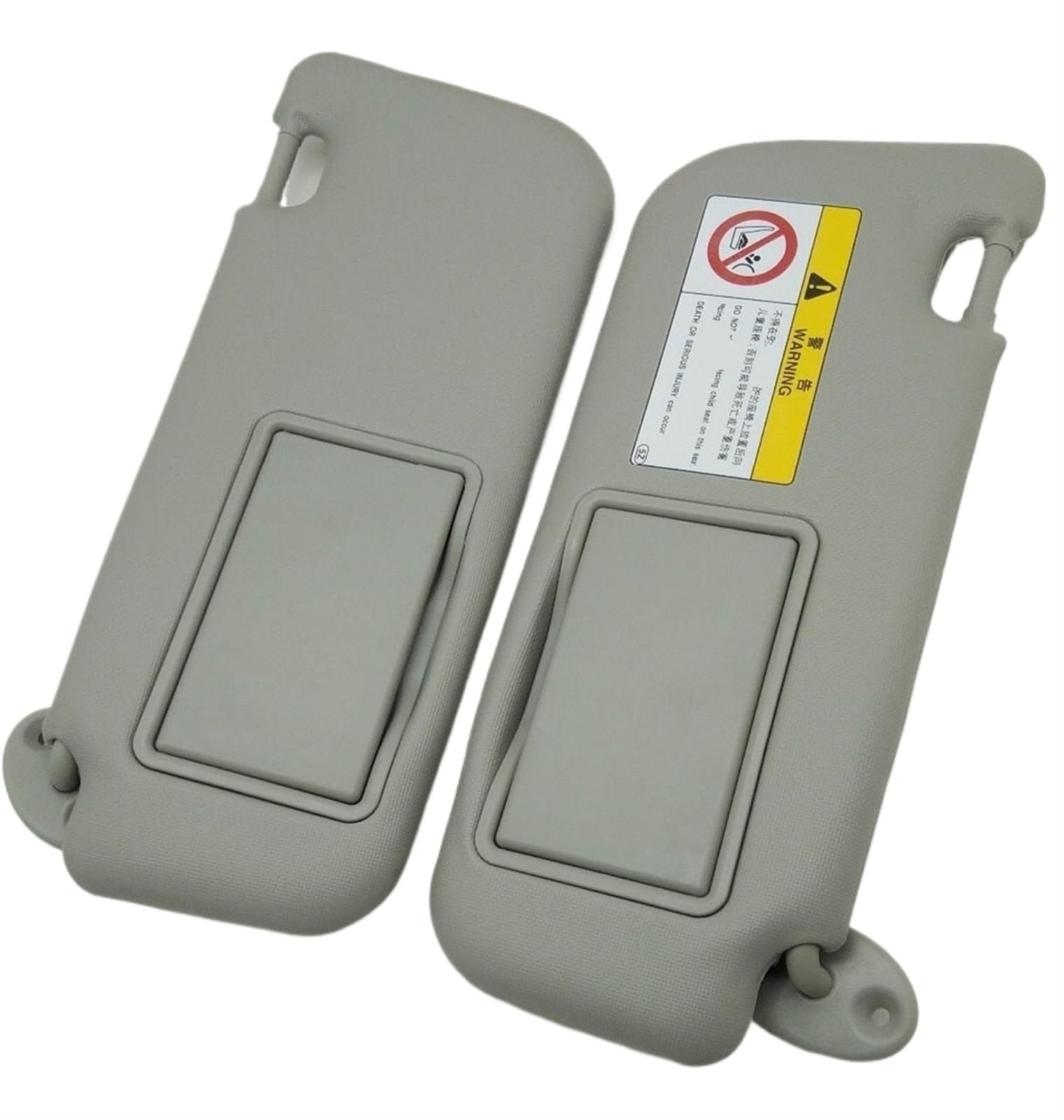 Sonnenblenden, Yurefax Auto-Sonnenblende, for Toyota, for Corolla 2014–2017, mit Make-up-Spiegel auf der Fahrer-/Beifahrerseite 74320-02B21 74310-02K91(A Pair) von Yurefax