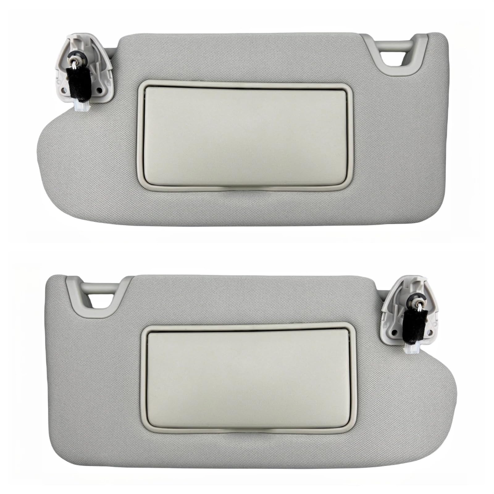 Sonnenblenden, Yurefax Sonnenblende mit Licht, for Nissan, Altima 2013 2014 2015 2016 2017 2018 OEM# 96401-3TA2A 96400-3TA2A(Gray Left and Right) von Yurefax