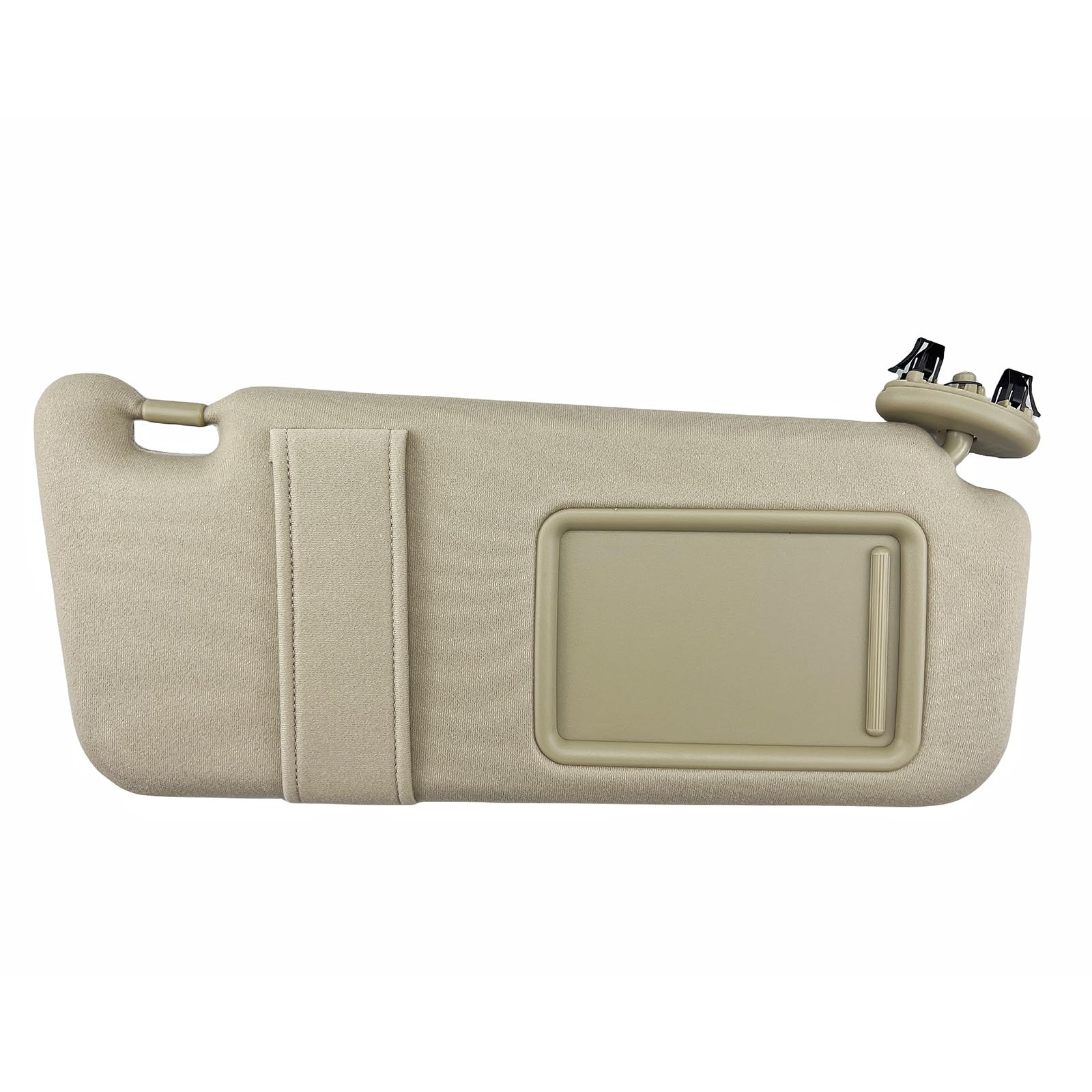 Sonnenblenden, Yurefax Sonnenblende mit Lichtern, kompatibel mit Toyota, Camry 2007–2011. Ersetzt 74320-06800-B0 74310-06770-B0(Beige Right) von Yurefax