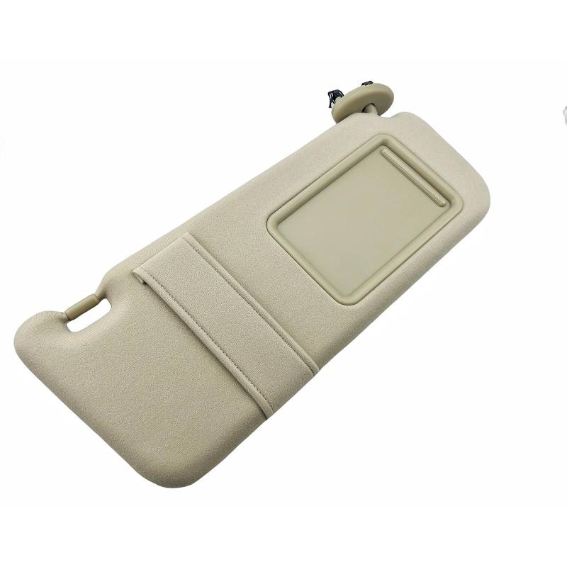 Sonnenblenden, Yurefax Sonnenblende ohne Licht, for Toyota, Camry 2007 2008 2009 2010 2011 OE# 74310-06750-E0, 74320-06780-B0(Beige Left Driver) von Yurefax