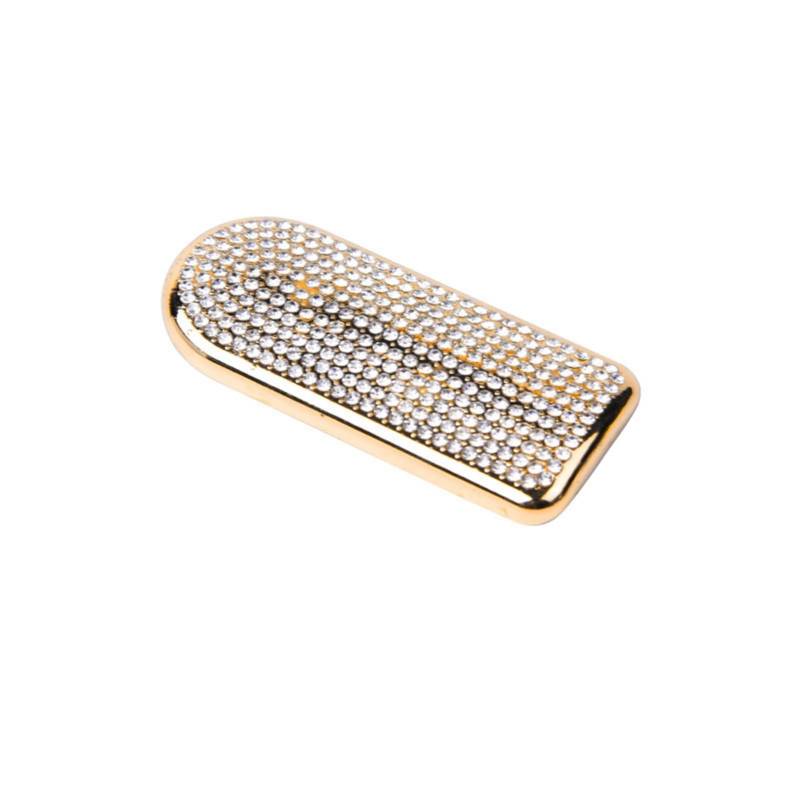 Strass-Dekorationsaufkleber for den Griff der Autoinnenausstattung im Schuttkasten, for BMW, for Mini, Coopers F54 F55 F56 F57 F60, Automodellierungszubehör Interieurleisten(F54 F60 Gold) von Yurefax