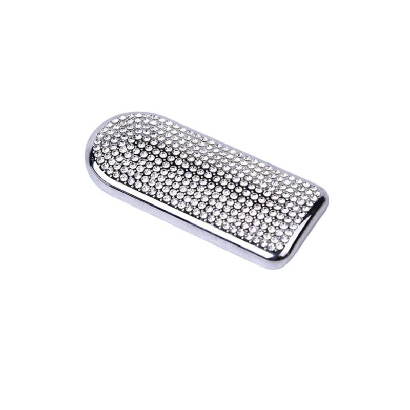 Strass-Dekorationsaufkleber for den Griff der Autoinnenausstattung im Schuttkasten, for BMW, for Mini, Coopers F54 F55 F56 F57 F60, Automodellierungszubehör Interieurleisten(F54 F60 Silver) von Yurefax