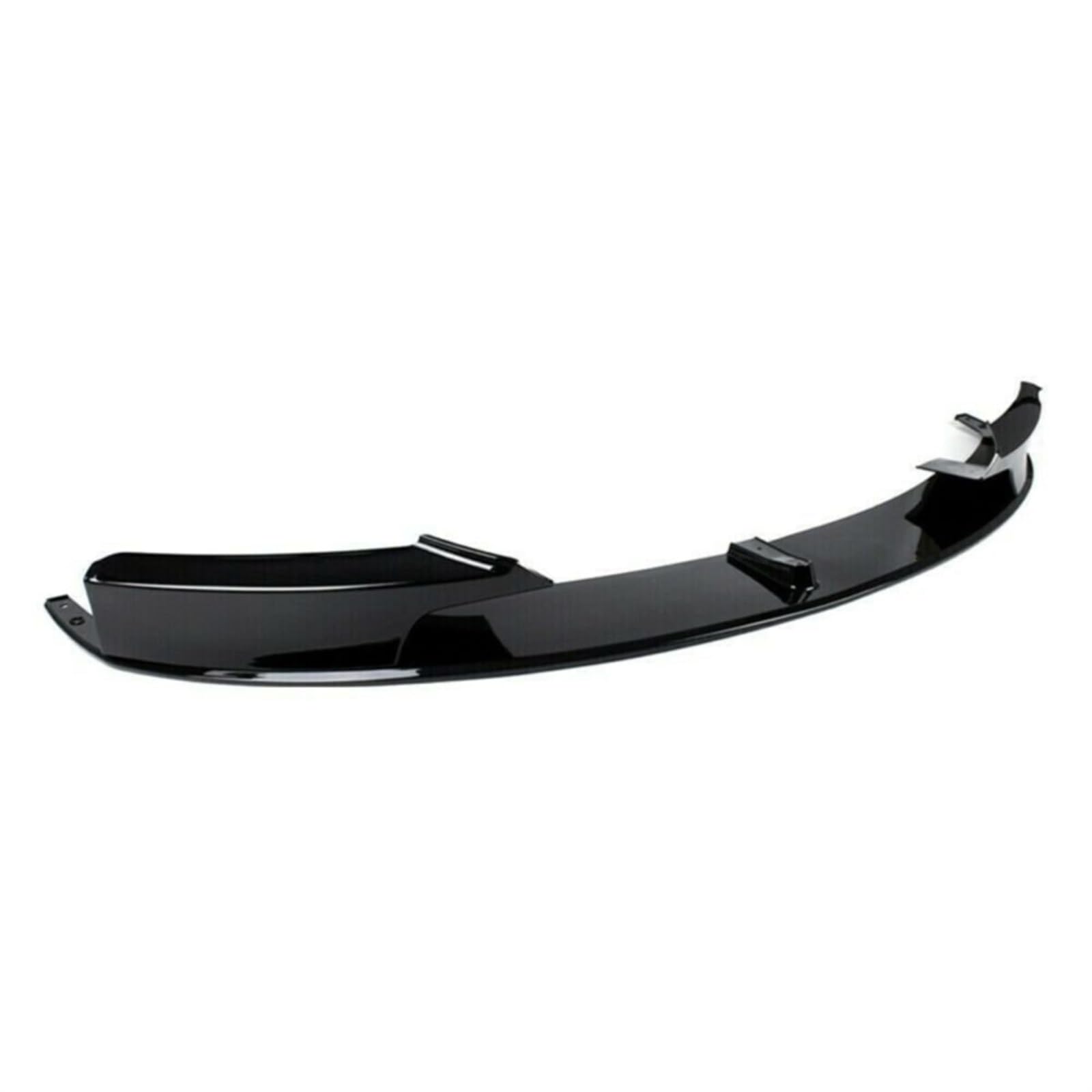 Yurefax 2 Stück Auto-Frontstoßstangenlippe, glänzend, Splitter, Diffusor, Lippe, Body-Kit, Spoilerstoßstangen, for, F30, F31, M Performance, Schwarz Frontspoilerlippe für Autos von Yurefax