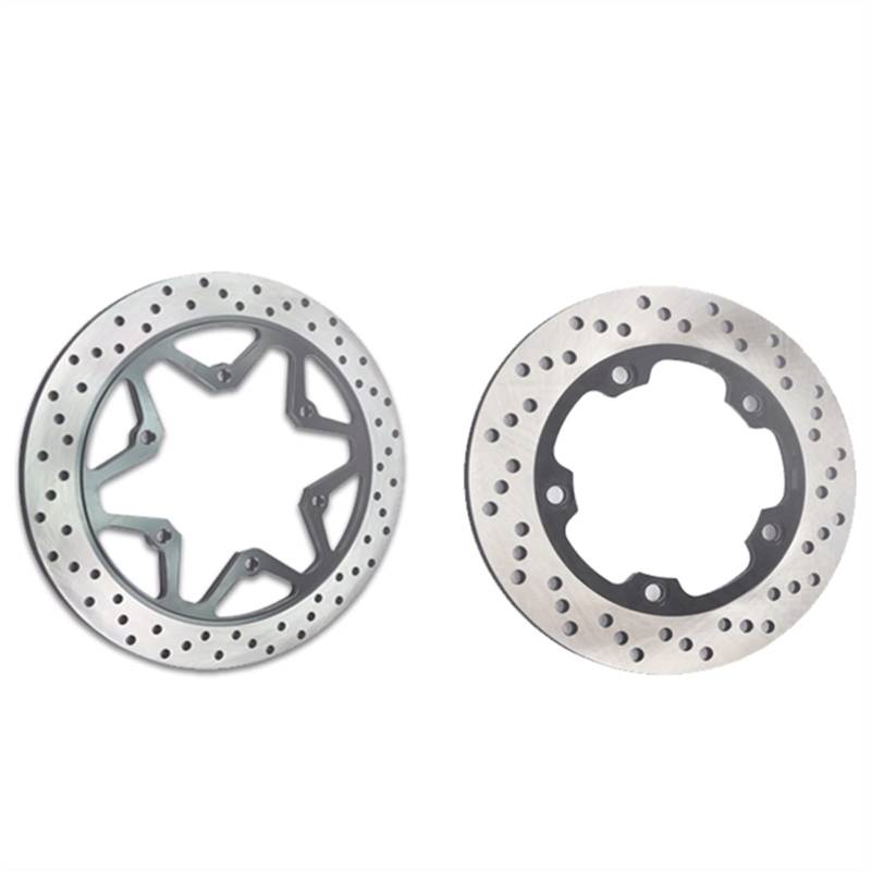 Yurefax 2-teiliges Motorrad-Bremsscheiben-Rotor-Kit for vorne und hinten, for Suzuki, GW250 Inazuma DC 2013-2017 GW 250 Bremsscheibenrotor von Yurefax