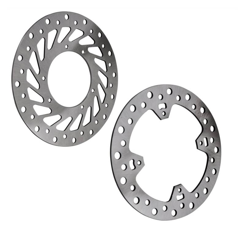 Yurefax 2PC Motorräder Hinten Und Vorne Bremsscheibe Rotor, for CR125R 02 CR250R 2002-2007 CRF250R 2004-2013 CRF250X 04 CRF450X 2005-2017 CRF450R Bremsscheibenrotor von Yurefax