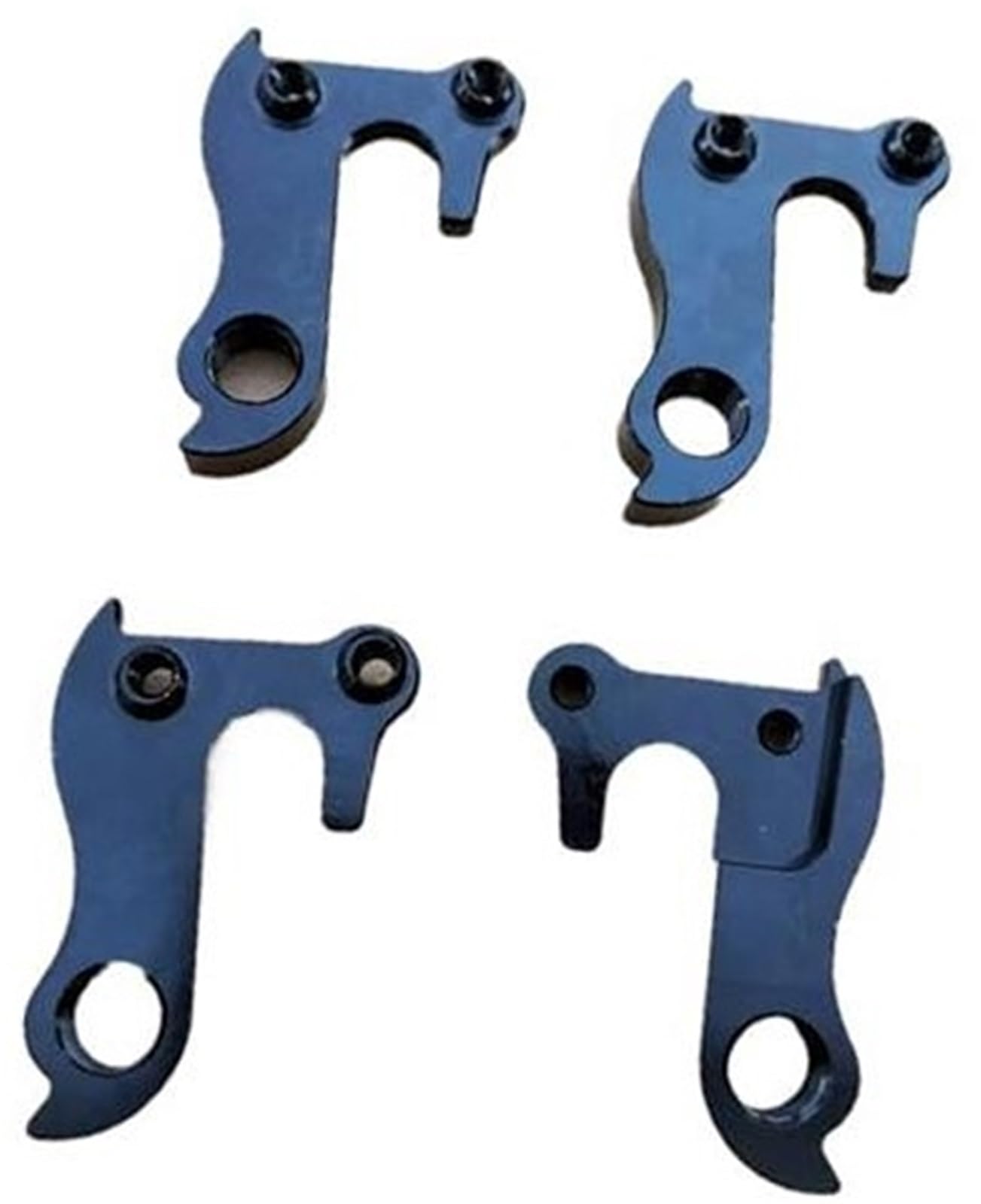 Yurefax 5-teiliges CNC-Fahrrad-Schaltwerk-Aufhänger, for Norco #959375-15 Norco Phaser 1 2 3 Fluid Sight 3, for Range, 3 Revolver 3 XFR MECH Dropout Fahrradhalterung von Yurefax