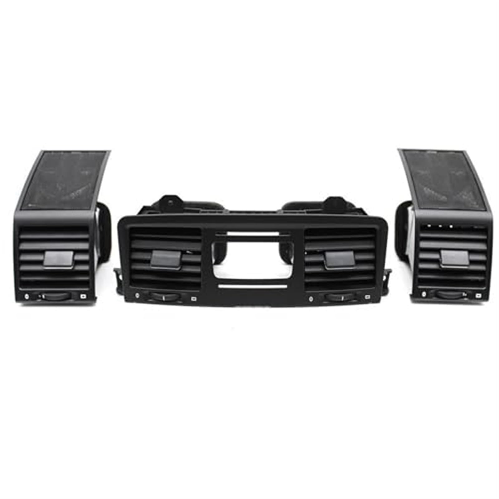 Yurefax Armaturenbrett, zentral Links, rechts, AC-Entlüftungsgitter, Luftauslass-Baugruppe, for, G-Klasse W463 2004–2018 A/C-Lüftungsgitter(Black Model B 3PCS Set) von Yurefax