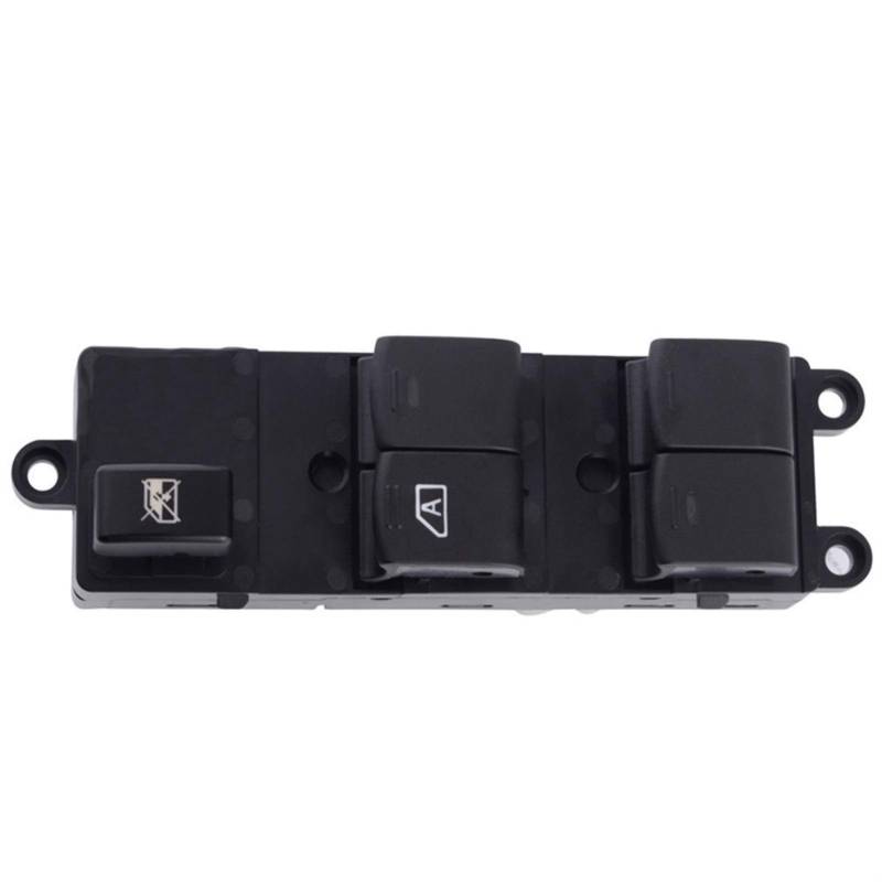 Yurefax Auto Vorne Links Rechts Hand Fahrer Power Control Lifter Schalter Botton, for Nissan, Navara D40, for Qashqai, J10 25401JD001 Schaltertaste für die Fenstersteuerung von Yurefax