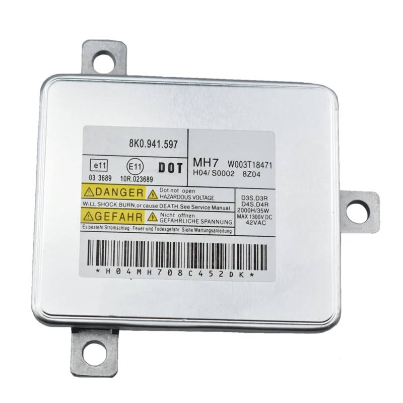 Yurefax D3S Blub Xenon-Vorschaltgerät, für Mitsubishi, for, für VW, W003T20171 8K0 941 597 8K0941597 W003T18471, Xenon-Scheinwerfer, HID-Vorschaltgerät (8K0941597) von Yurefax