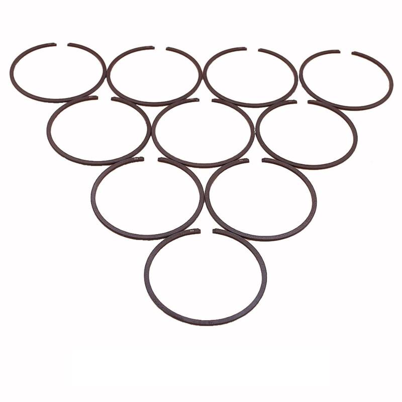 Yurefax Kolbenringe, for STIHL, TS4800 TS500 Trennsägeteil 52 mm x 1,2 mm Motorreparaturteile OEM 1122 034 3000 Rasenmäher-Kolbenring(100 PCS) von Yurefax