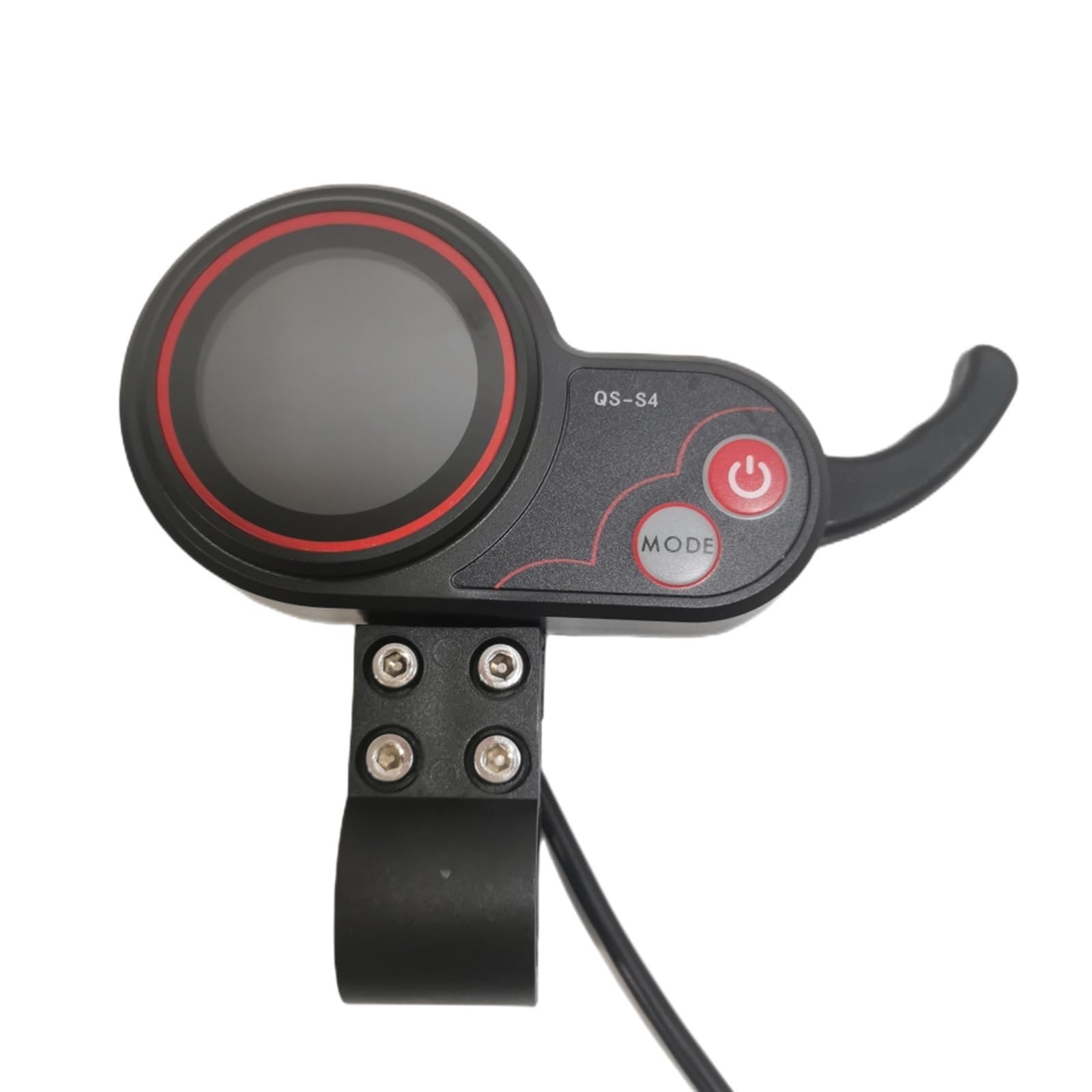 Yurefax LED-Anzeige Drosselklappengeschwindigkeit, for Mini, Plus, for Zero, 8 9 10 8X 10X Elektroroller QS-S4 LCD 36 V 48 V 52 V 60 V 72 V Anzeigeteile Austausch des Scooter-Bildschirms von Yurefax