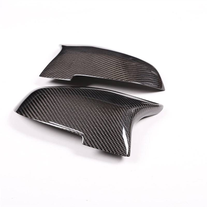 Yurefax Real Carbon Fiber Side Rearview Mirror Cap Cover Trim, for, 3 4 Series F20 F22 F30 F31 GT F34 F32 F33 X1 E84 Ersatzteile Außenspiegelabdeckungen(Carbon Fiber) von Yurefax