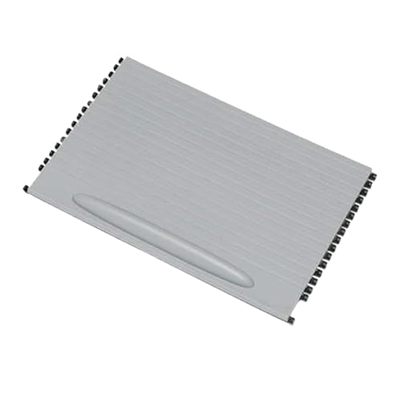 Yurefax Rollo for die Mittelkonsole, for Porsche, for Cayenne, 2003-2010, Abdeckung for Schiebeläden der Mittelkonsole Armlehnen-Aufbewahrungsbox-Rollo(Gray) von Yurefax