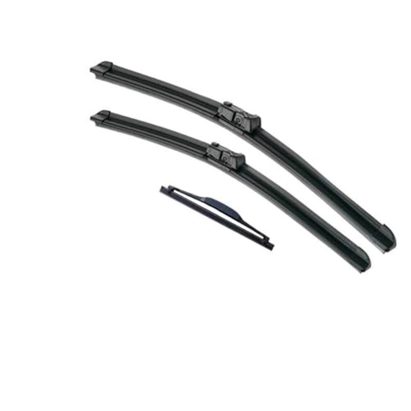 Yurefax Wischerblätter-Set for Scheibenwischer vorne und hinten, for Citroen, DS4 DS5 2010–2018, Windschutzscheibe, Windschutzscheibe, Fenster, 30" 26" 7" Heckscheibenwischer(Black Right-Hand Drive) von Yurefax