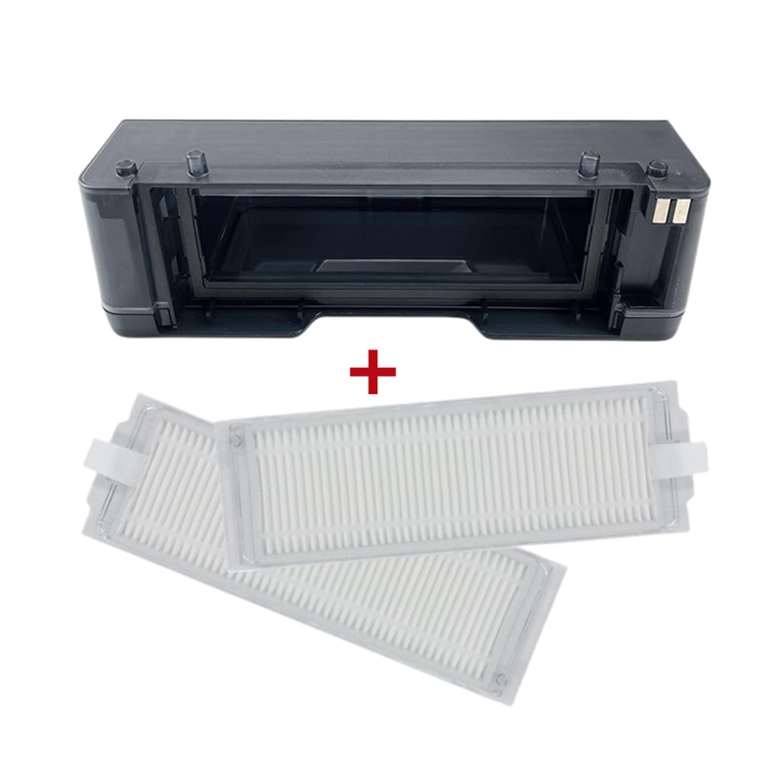 Yurefax for Xiaomi, Mijia STYTJ02YM MVXVC01-JG 2 in 1 Wassertank Staubbox Zubehör mit Hepa-Filter Roboter-Staubsaugerteile Staubbox für Staubsauger(3Pcs) von Yurefax