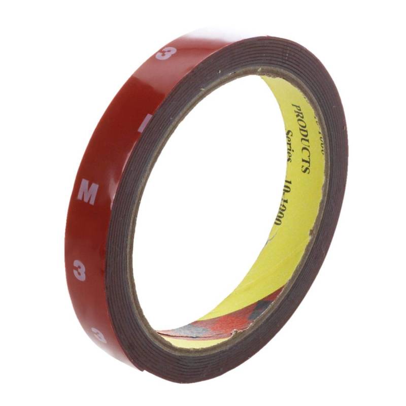 Yurhuit Dauerhafte Doppelseitige Super Klebrige Schaum-Bandrolle Für Fahrzeug-Auto, Rotes 15Mm X von Yurhuit