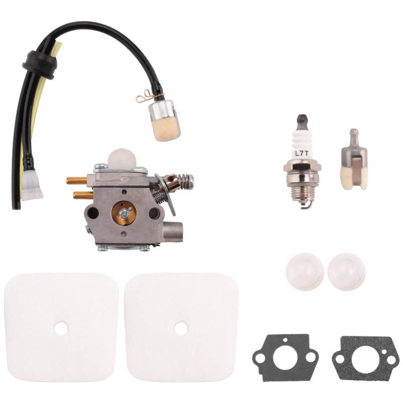 Yurhuit Vergaser Kit fuer Hca-2400 Ppsr-2433 Pe-2400 Srm-2400# -424-1 -424C von Yurhuit