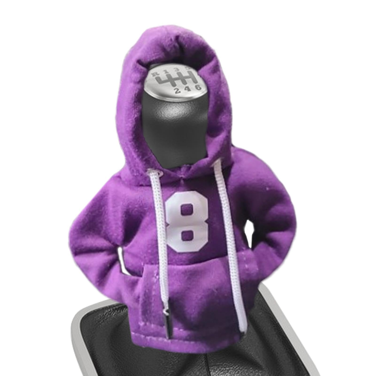 Mini-Hoodie für Auto-Schalthebel, Auto-Schaltknauf-Hoodie, Lustiger Auto-Schaltknauf-Hoodie, Lustiger Schaltknauf-Shirt-Pullover, Auto-Schaltknauf-Hoodie, schützender Schaltknauf-Hoodie zum Schutz von Yusheng