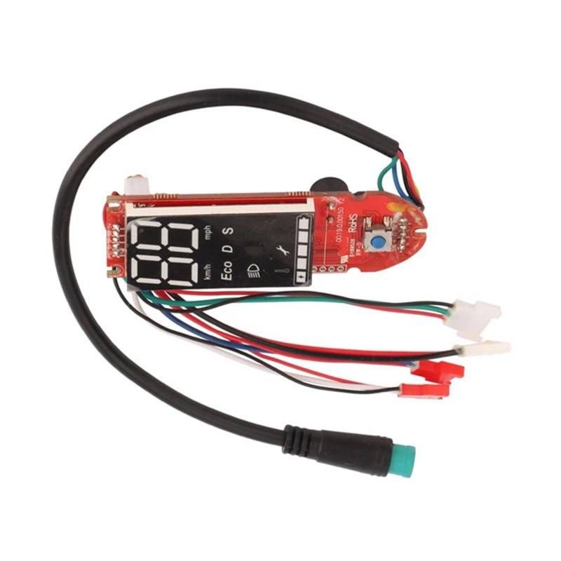 Ywmsfl Fortschrittliches LCD-Display, Bedienfeld, Instrumenten-Armaturenbrett für M365 Elektroroller mit Echtzeit, wetterfest von Ywmsfl