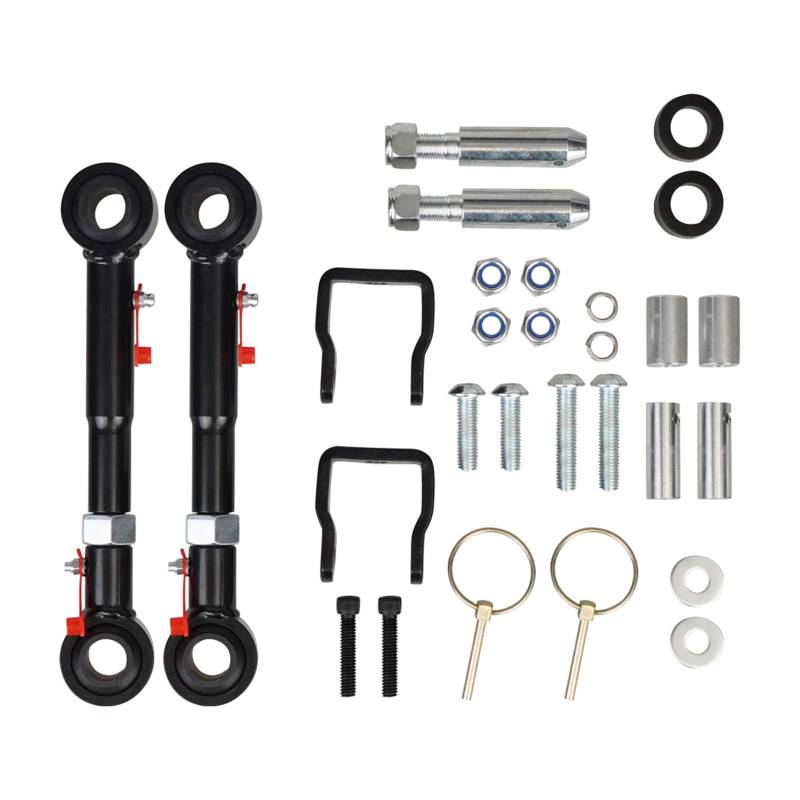 Ywmsfl Front Stange Verbindungen Schnelleres Trennungssystem 2 5 "-6" Lifte Für JK 98-06/17-18 Einstellbare Vordere Swaybar Links von Ywmsfl