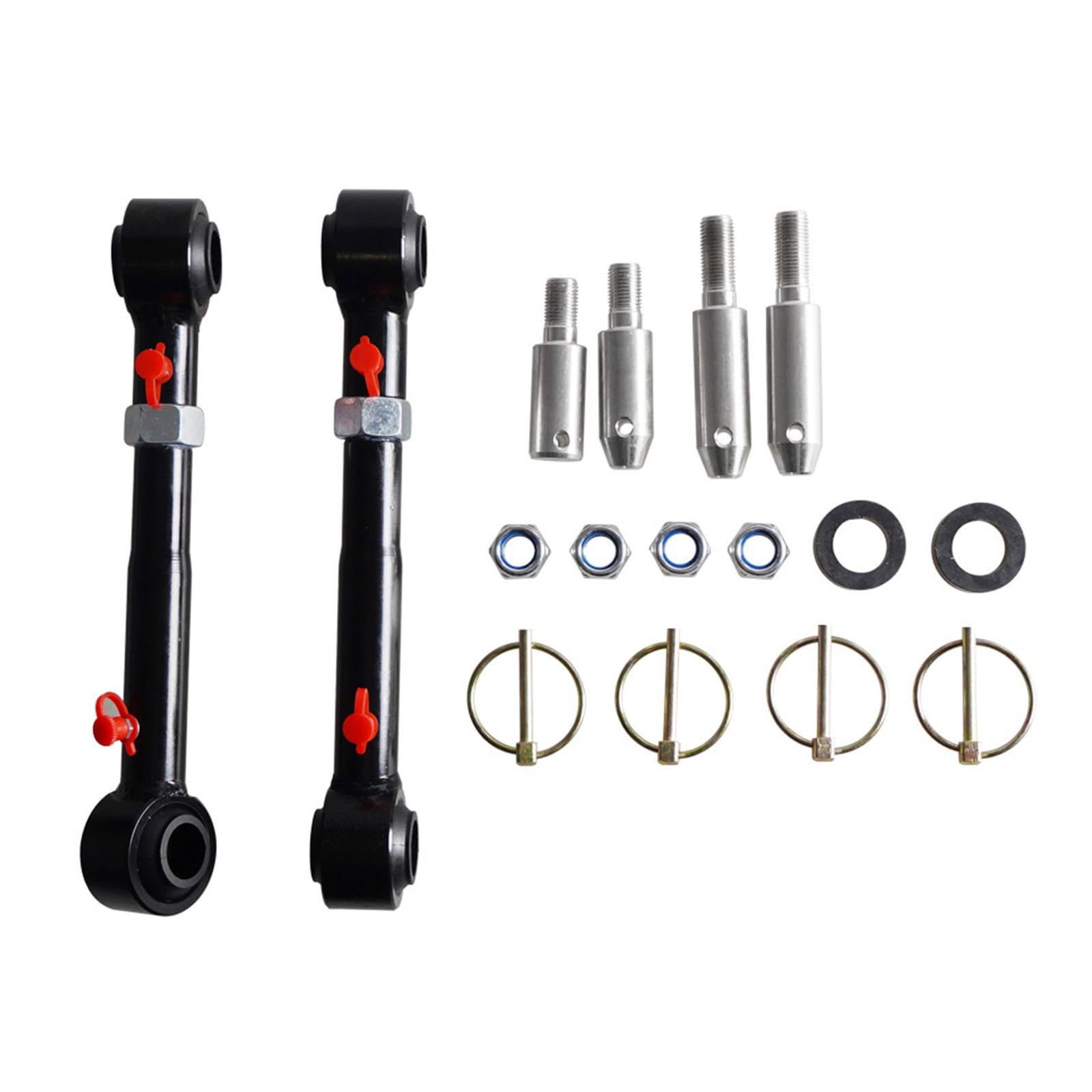 Ywmsfl Front Stange Verbindungen Schnelleres Trennungssystem 2 5 "-6" Lifte Für JK 98-06/17-18 Einstellbare Vordere Swaybar Links von Ywmsfl