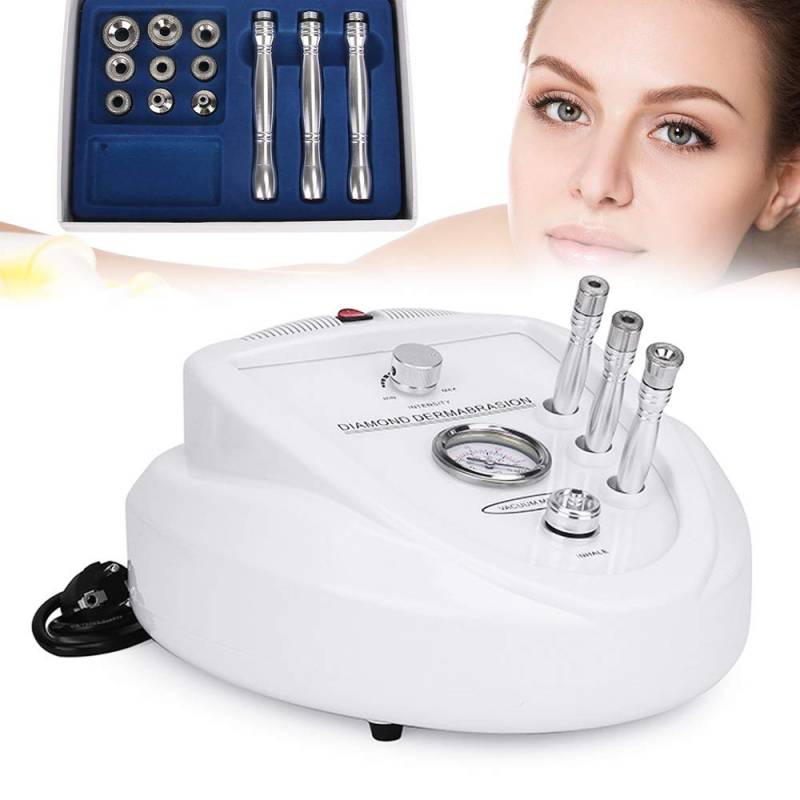 Profi Diamant Dermabrasion, 3 IN 1 Maschine Microdermabrasion, Hautpflege Gesicht Peeling Faltenentfernung Maschine weiß, Gesichtspflege, Multifunktion Schönheits Gerät von YyanLAK