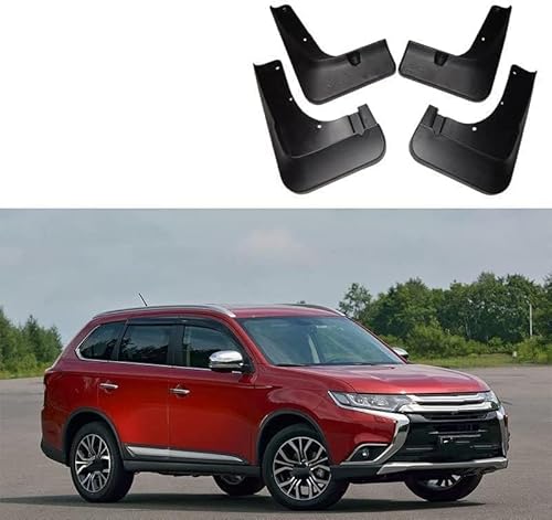 4 Stück Auto Schmutzfänger passt für Mitsubishi Outlander 2015-2020,Auto Schmutzfänger,Spritzlappen,Vorder-und Hinterreifen Kotflügelschoner Klappen Auto zubehör von Yygjwyw