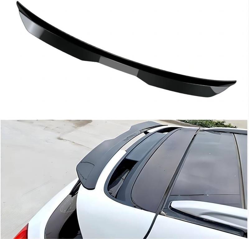 Auto Heckspoiler für Renault Scenic/Grand Scénic/Xmod IV III II I J9 R9 JZ JM JA 2000-2024, ABS Dachspoiler Kofferraum Kofferraumspoiler Lippe Styling Spoiler Flügel Tuning Zubehör von Yygjwyw