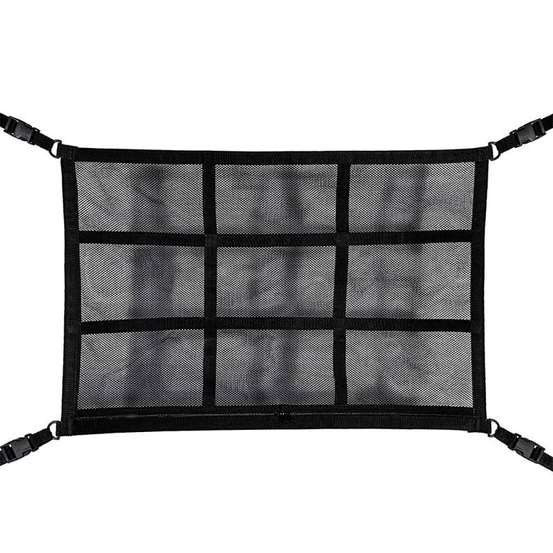 Auto Lagerung Net Tasche Innen Auto Cargo Net Auto Dach Mesh Einstellbar Für Outdoor Auto Zubehör von Yzdysg