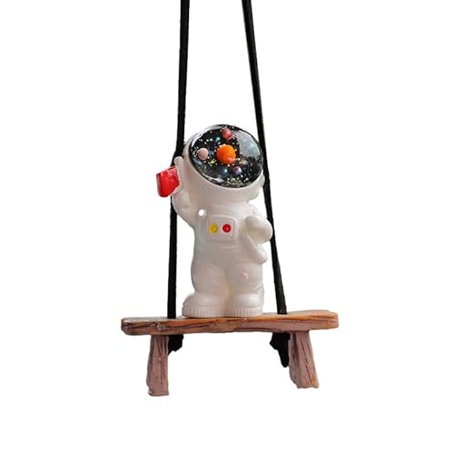 Autospiegel Hängende Accessoires Schwingen Astronaut Auto Hanging Ornament Für Rückspiegel Süßes Autodekoration von Yzdysg