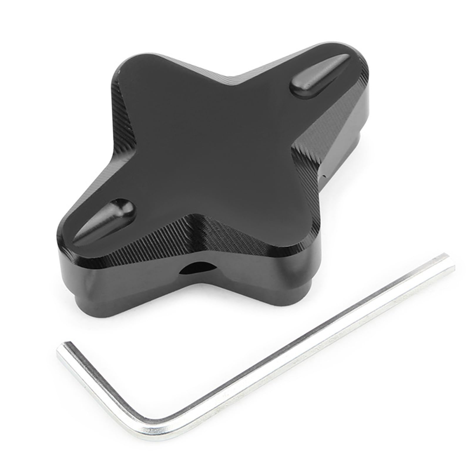 Yzdysg Aluminium Kickstand Extender Fuß Seitenständer Verlängerung Fuß Pad Stützplatte Für NMAX155 2020-2024 von Yzdysg