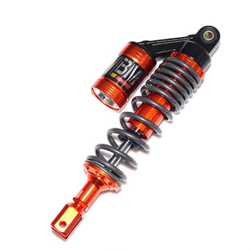 Z-LIANG Universal 320mm Motorrad Rückfederung Dämpfung Einstellbare Stoßdämpfer Modifizierte Rebound Dämpfung Gabel Hinterer Stoßdämpfer (Color : Orange Titanium) von Z-LIANG