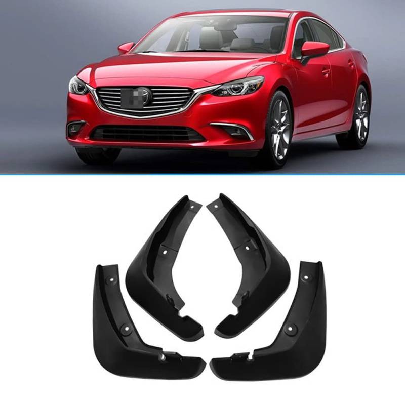 Z.MYUKI】Mazda6 Schmutzfänger Guards Zubehör Original Innenraum für Mazda 6 GJ1/GL 2013-2022 4 Stück von Z.MYUKI