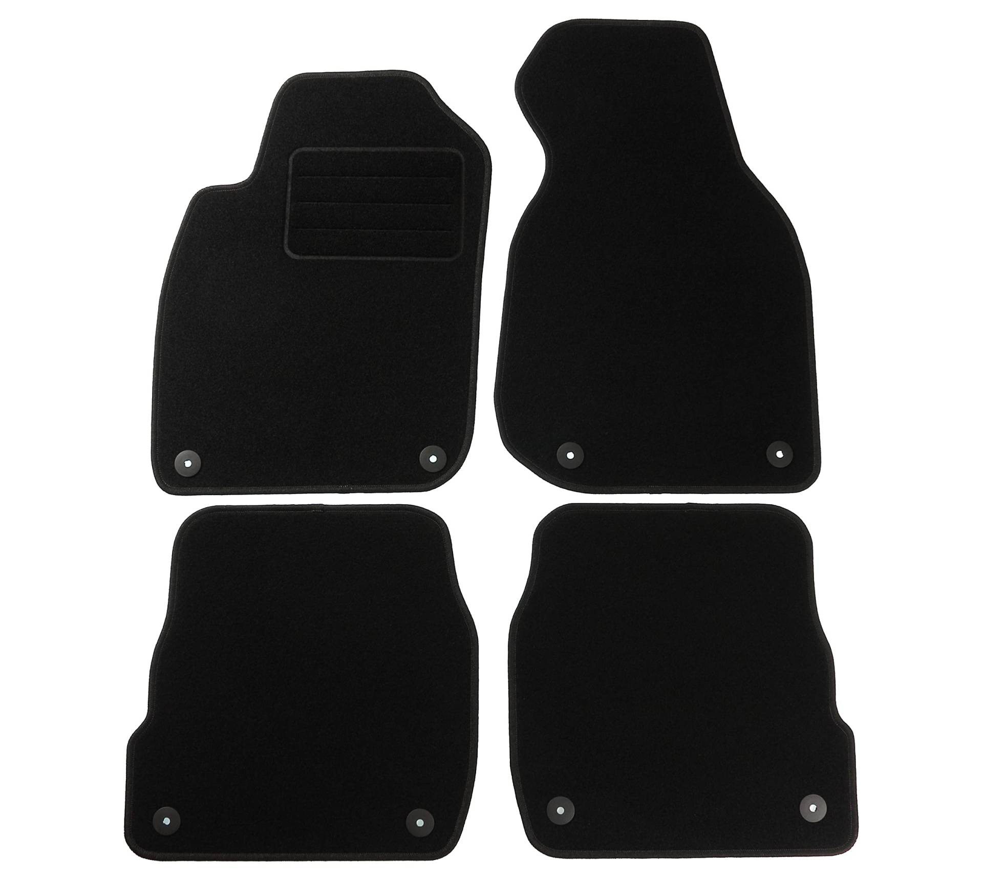 Ideal angepasst Velourmatten Automatten CARMATS passend für Audi A6 C5 4B 365 1997-2004 von Z4L